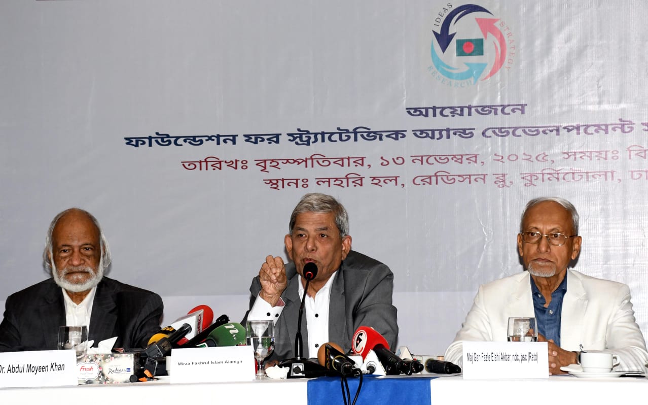 যত দ্রুত নির্বাচনের মাধ্যমে সরকার গঠন করা যায় ততই মঙ্গল: মির্জা ফখরুল